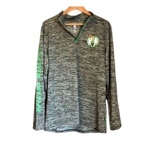 NBA Boston Celtics 1/4 zip lightweight sweater